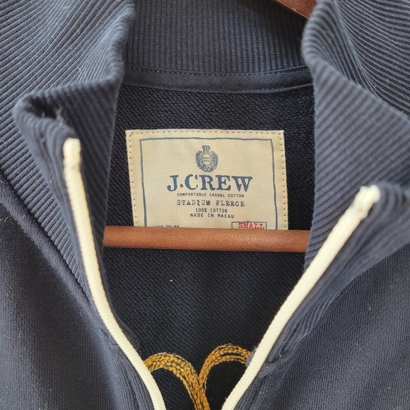 J.Crew Stadium Fleece Track Jacket - Picture 5 of 8